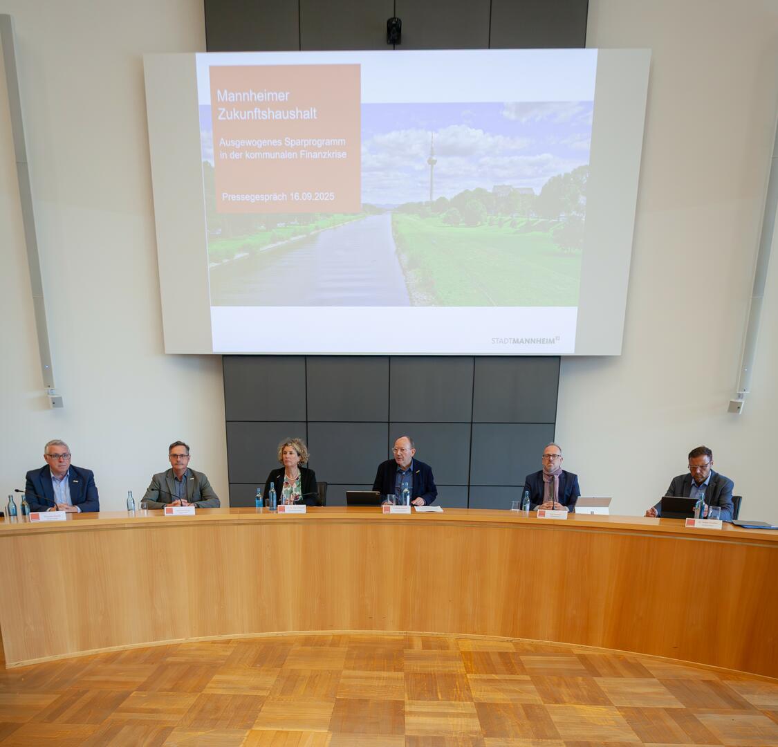 Mannheim: Ausgewogenes Sparprogramm in der Finanzkrise