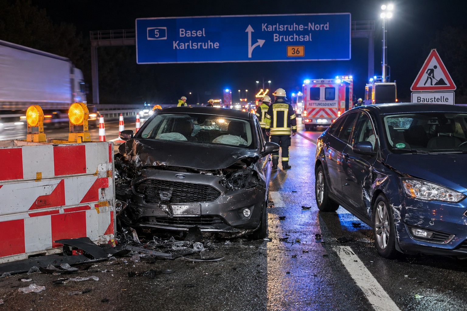 Rettungswagen im Einsatz