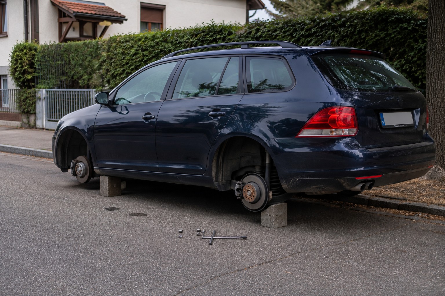PKW ohne Räder