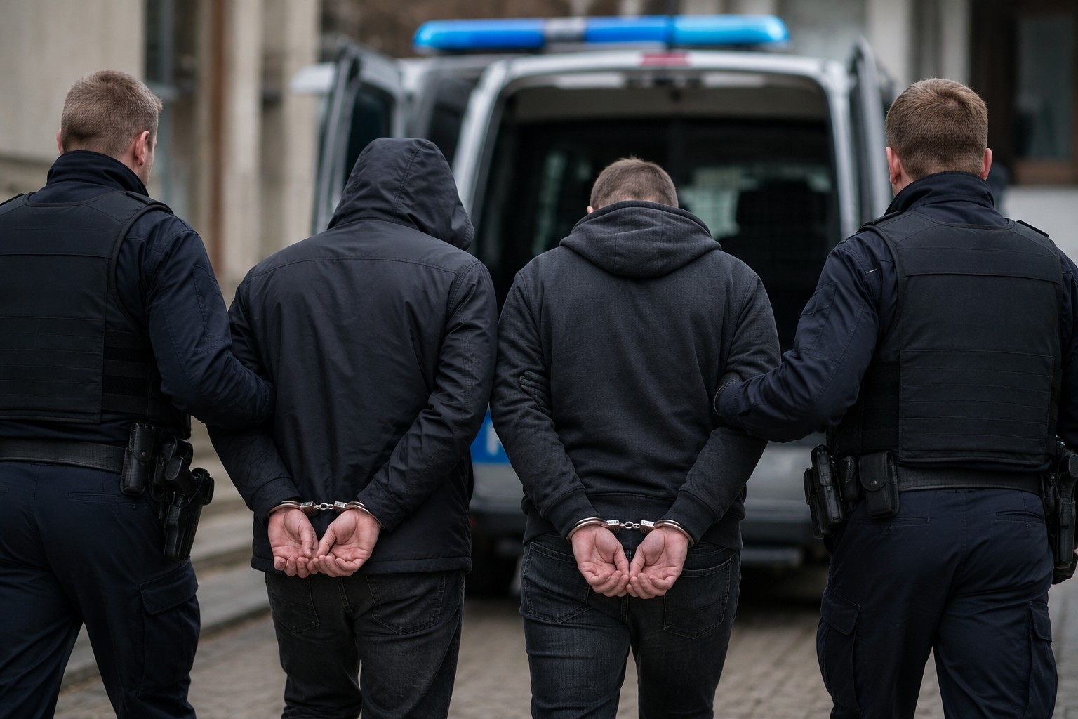 Polizei Festnahme