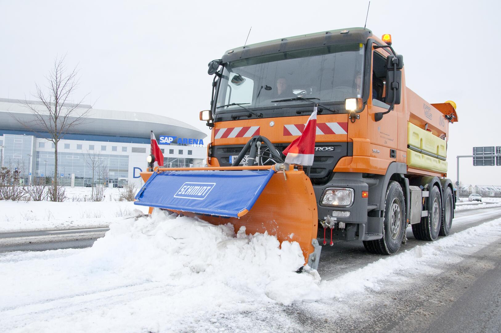 Stadt Mannheim Winterdien