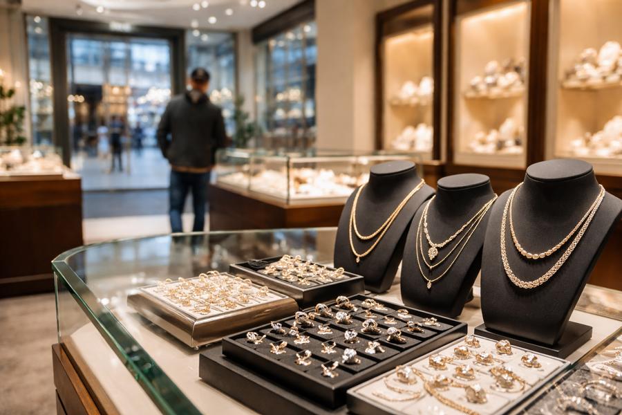 Mannheim: Trickdieb stiehlt Schmuck in Juweliergeschäft der Innenstadt