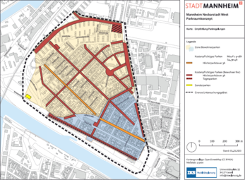 Stadt Mannheim ParkraumkonzeptNeckarst