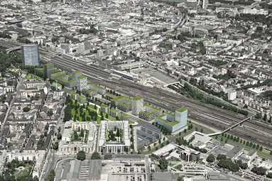 Stadt Mannheim luftbildvonsueden