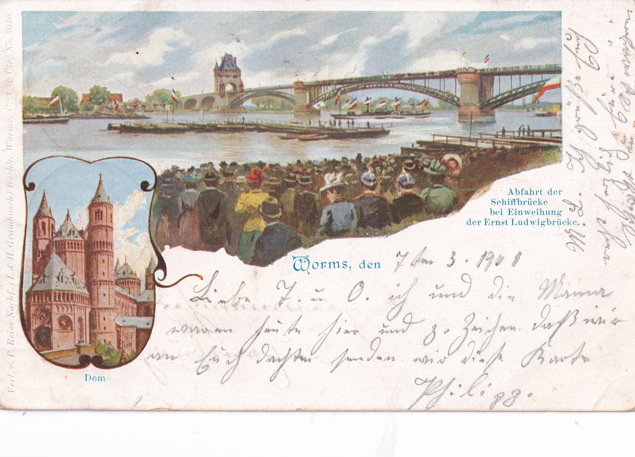 Worms: Ausstellung „125 Jahre Rheinbrücken“ bringt Stadtgeschichte ins Theater