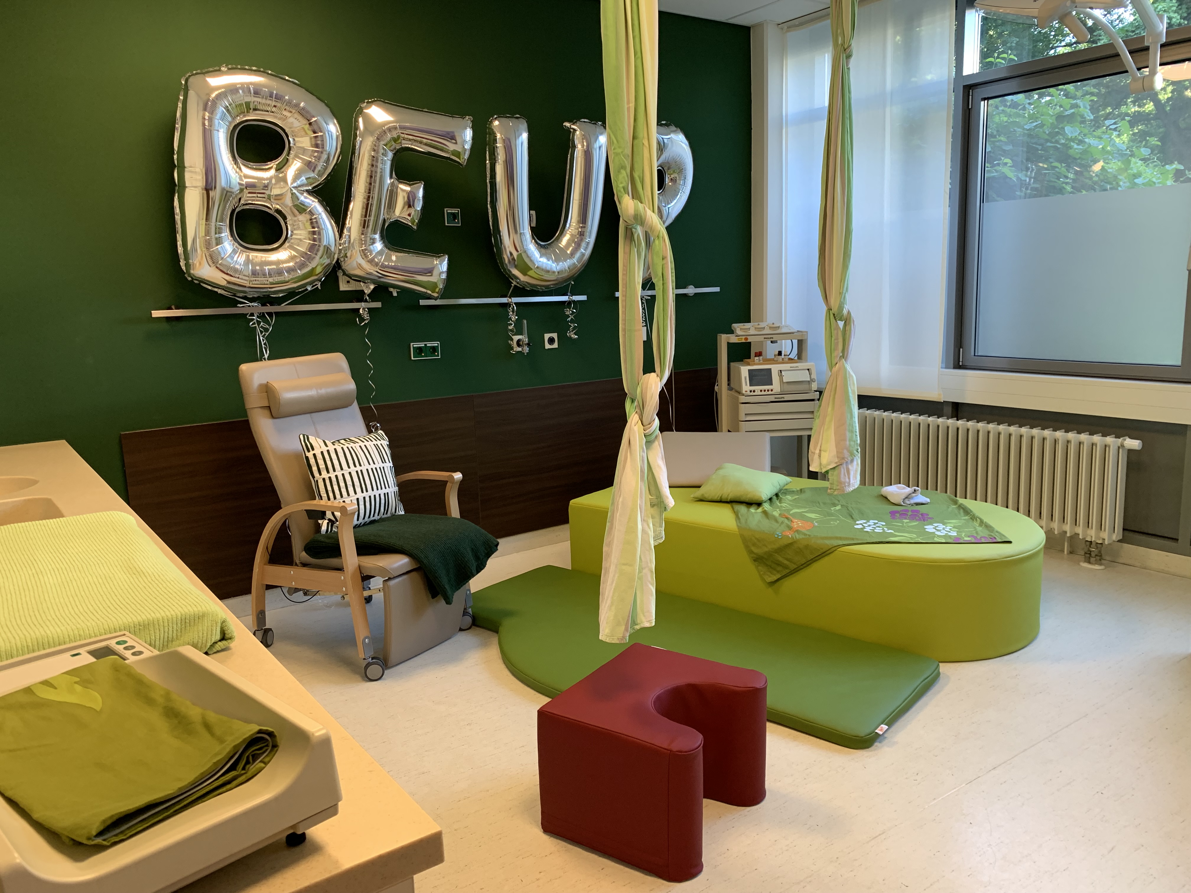 Diako BKJL Der neue BeUp-Kreißsaal der Klinik für Gynäkologie und Geburtshilfe am Brüderklinikum Julia Lanz –