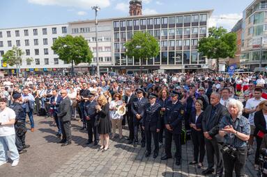 Mannheim gedenkt Rouven Laur