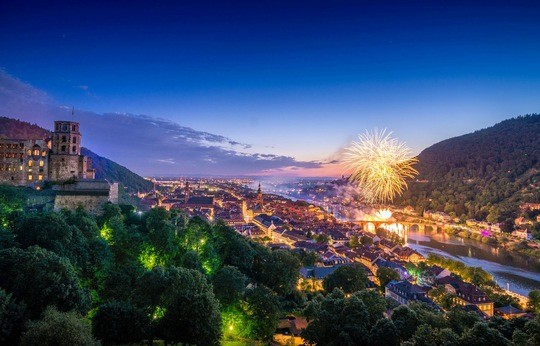 Heidelberg: Magischer Glanz über Neckar und Schloss: Zweite Schlossbeleuchtung am 6. September