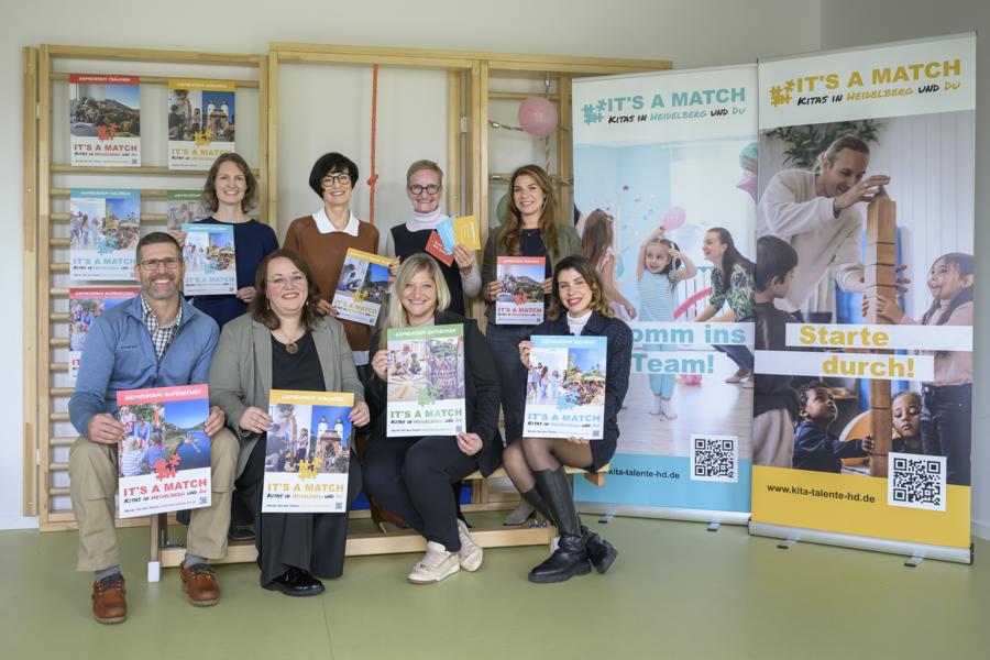 Heidelberg: „It’s a match!“ – Neue Kampagne wirbt um Kita-Fachkräfte