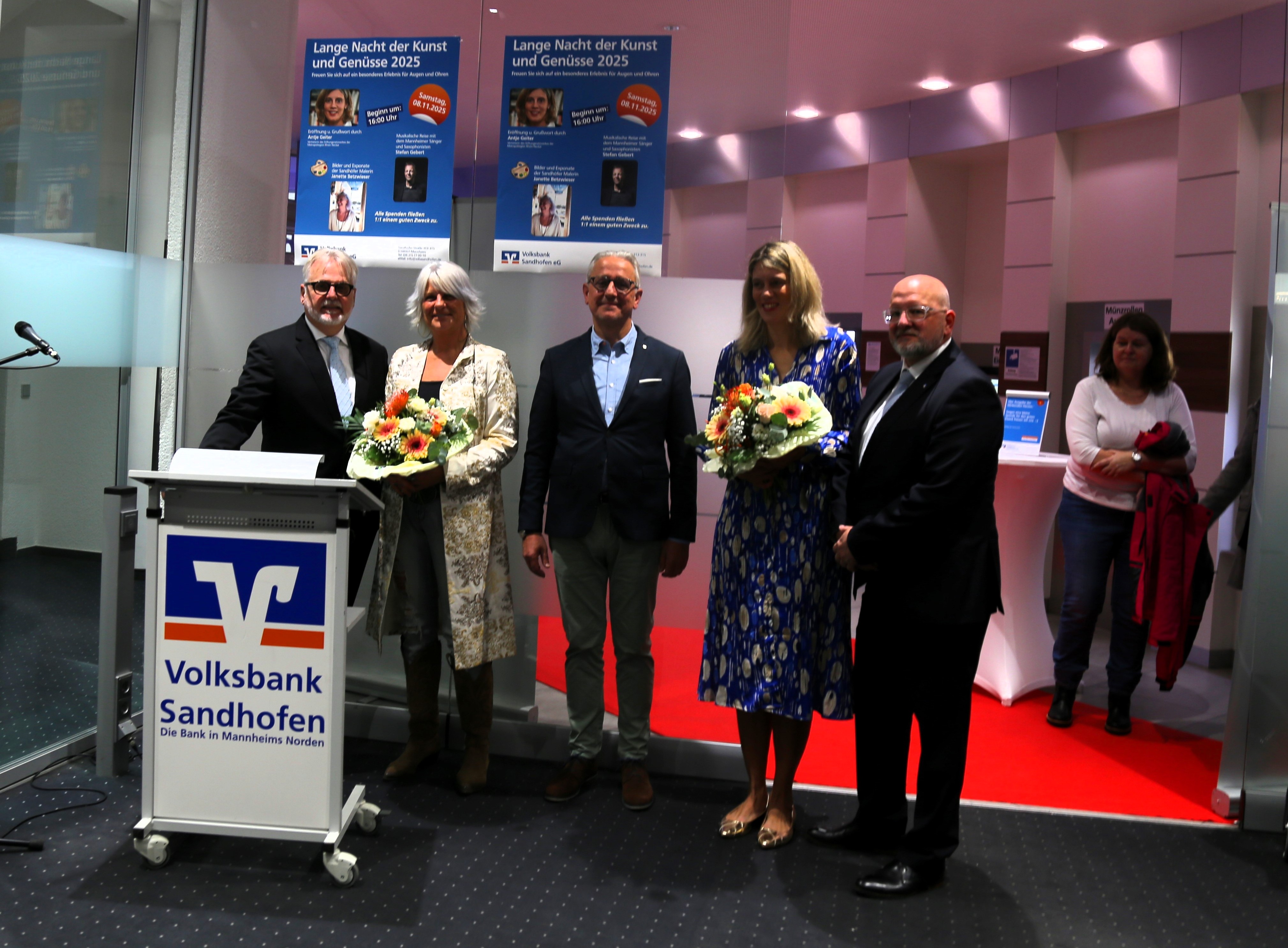 Mannheim-Sandhofen: Gelebter Zusammenhalt bei der „Langen Nacht der Kunst und Genüsse“