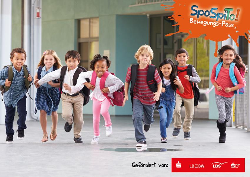 Baden-Württemberg: SpoSpiTo-Bewegungs-Pass bringt Kinder aktiv zur Schule