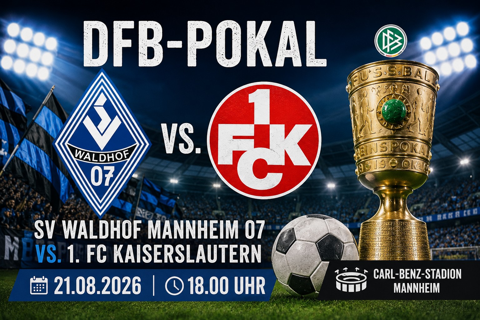 Plakat Pokalspiel