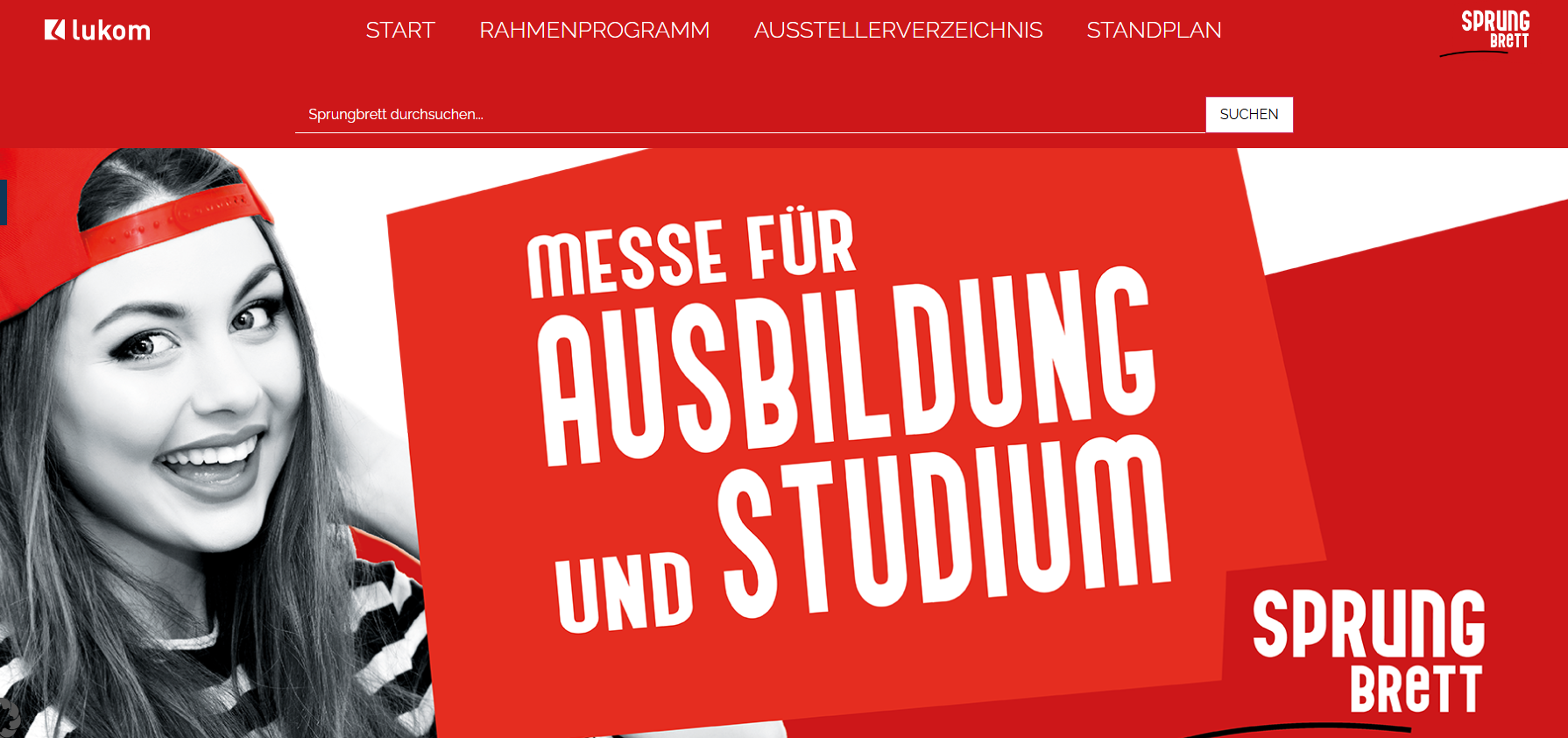 Plakat Sprungbrett
