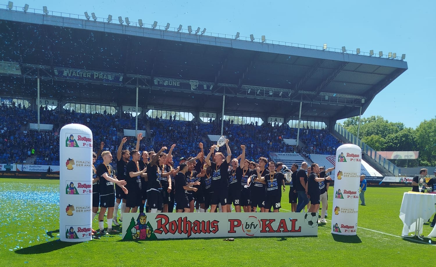 Mannheim: bfv-Pokal – Finale: VfR Mannheim – SV Waldhof 0:3