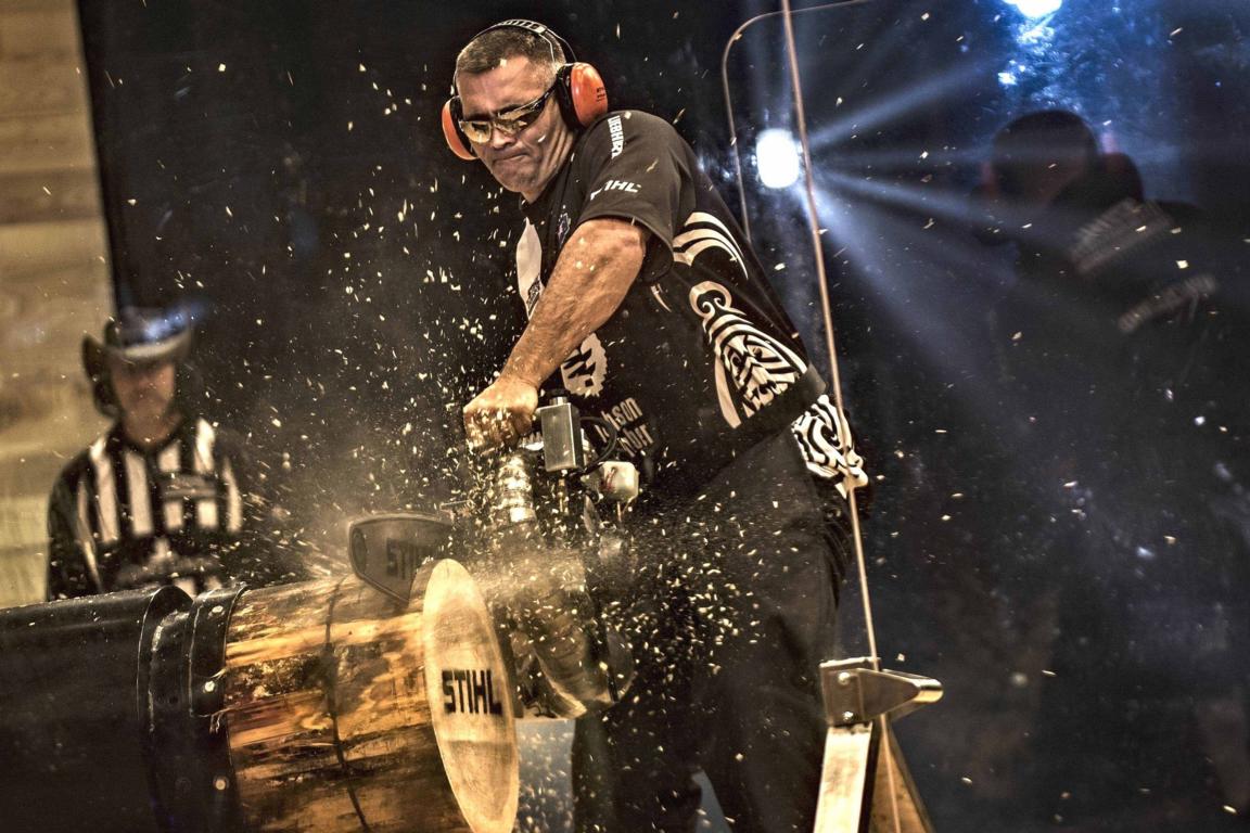 K1024 STIHL TIMBERSPORTS WM Jason Wynyard Hot Saw