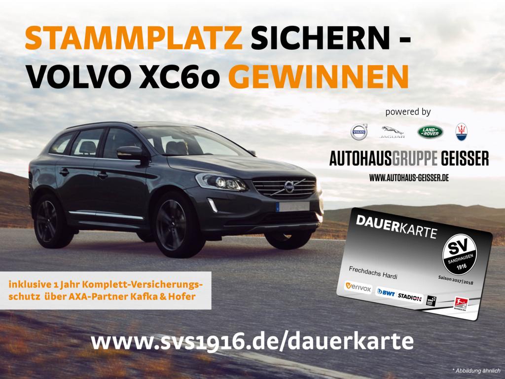 Stammplatz sichern Volvo XC60 gewinnen