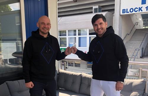 (Foto: SVW) Dr. Konstantinos Cafaltzis, rechts, und Markus Kompp Kompp cafaltzis Copy