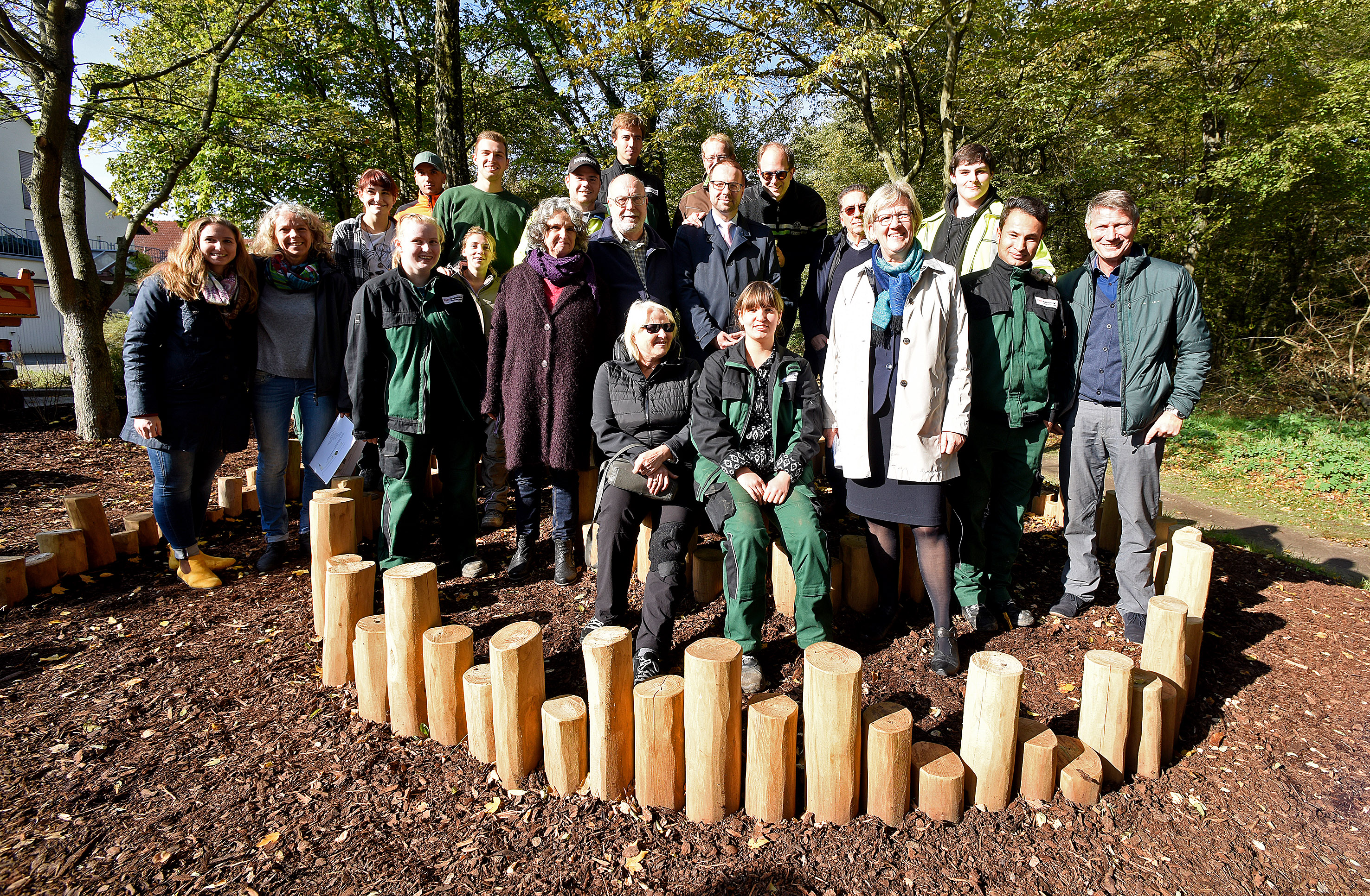 Thomas Tröster Einweihung Spielplatz Hainbuchenhof