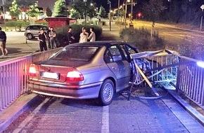 polizeipraesidium mannheim pol ma weinheim rhein neckar kreis autofahrer hat glueck im unglueck