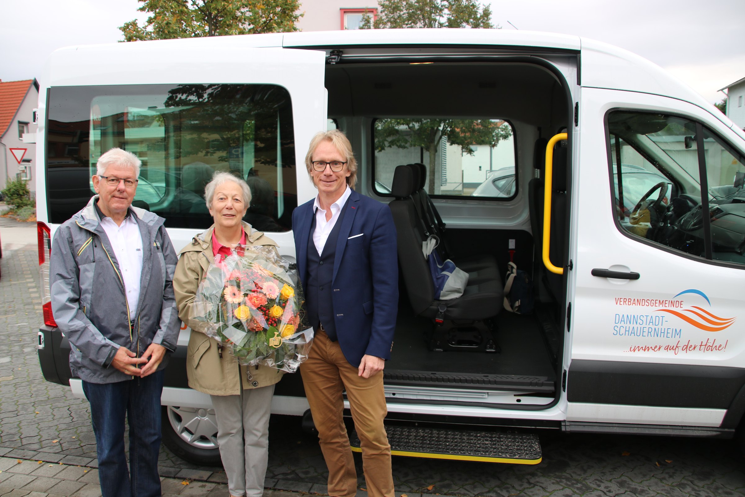 utg 20191001 Bürgerbus Start Blumen utg
