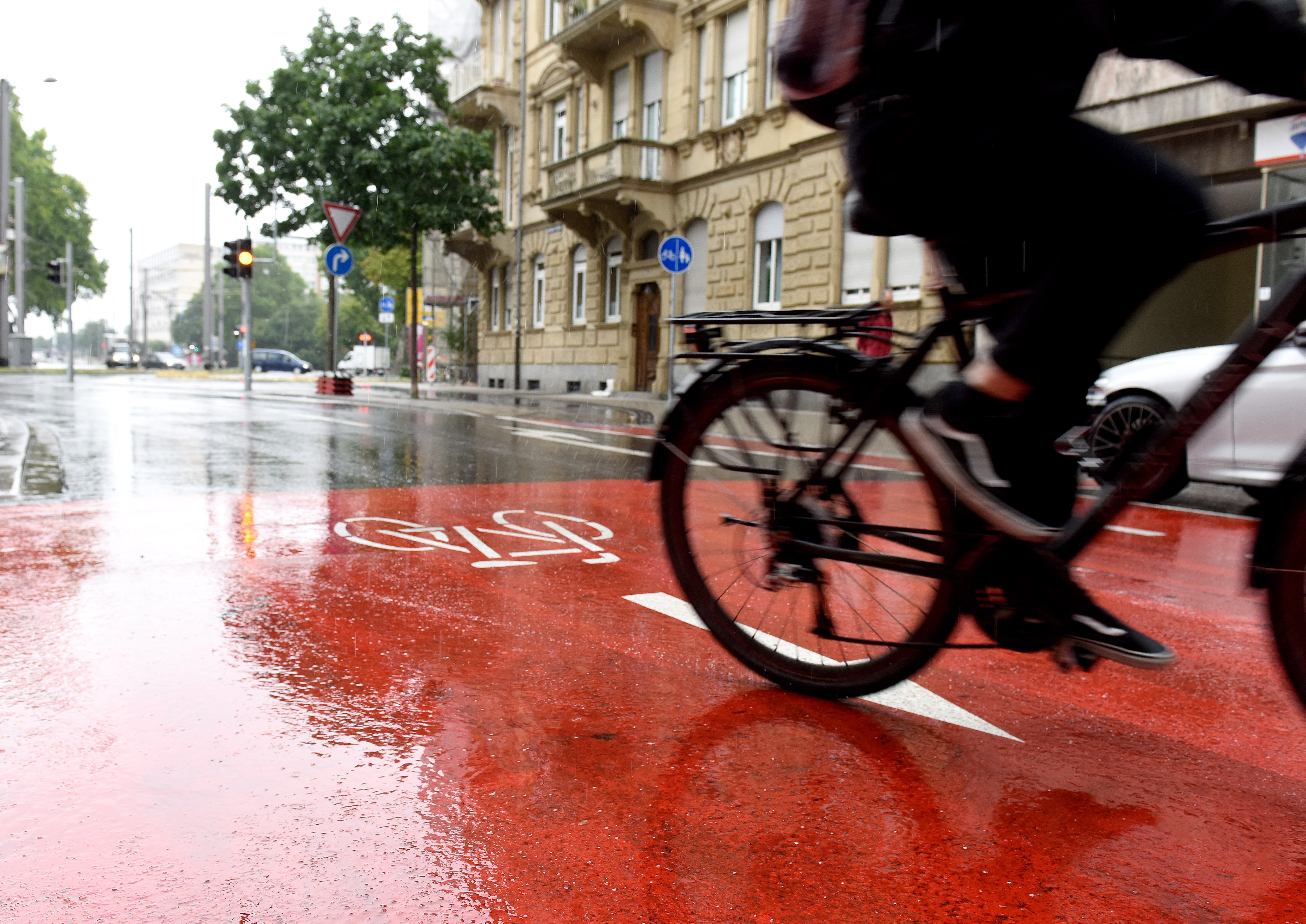 Thomas Tröster Berliner Str Fahrradstrasse Rad