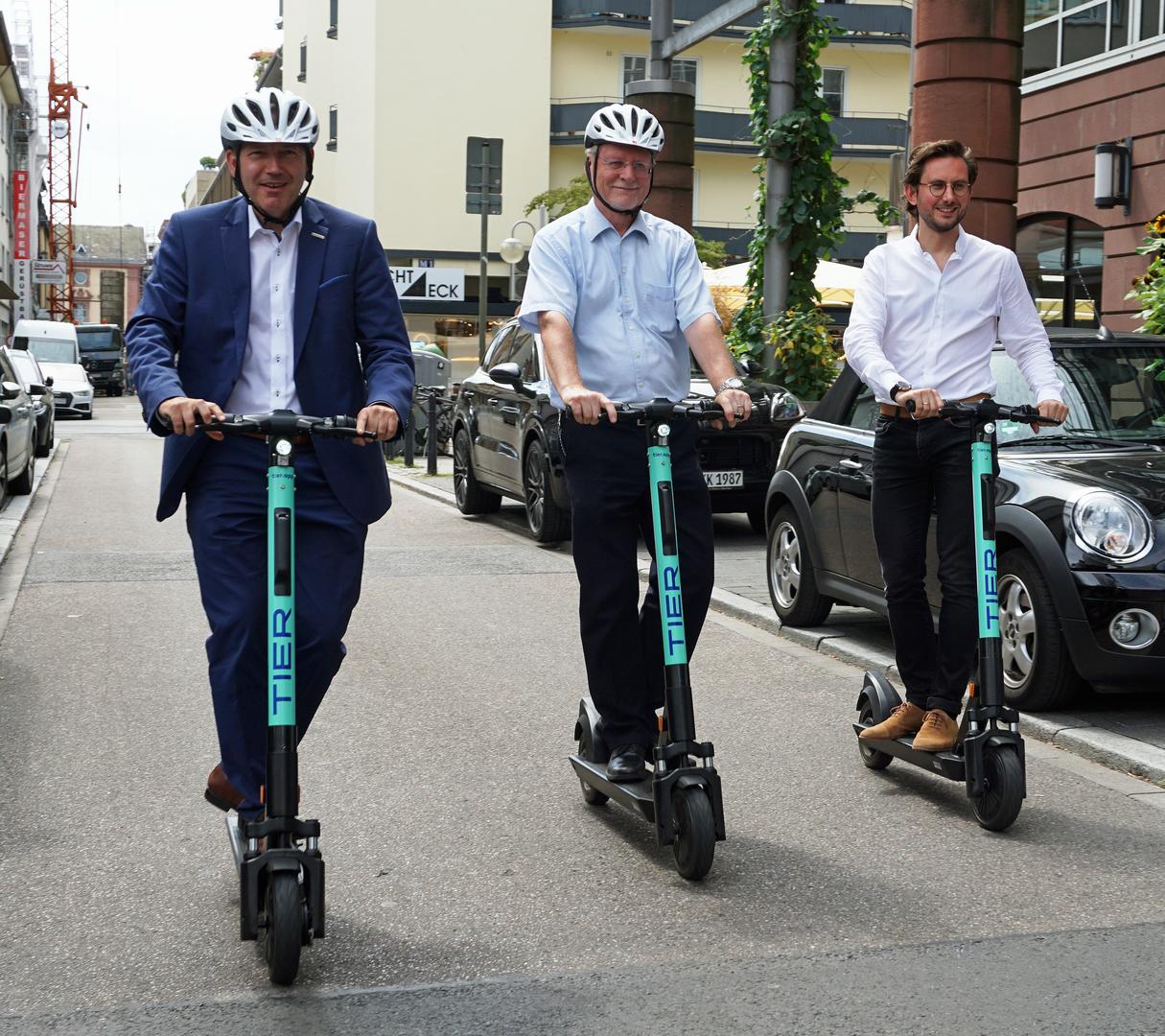 Stadt Mannheim E Tretroller 1