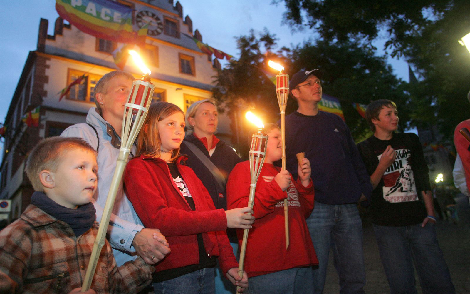 Stadt Weinheim FackelführungKreuzer