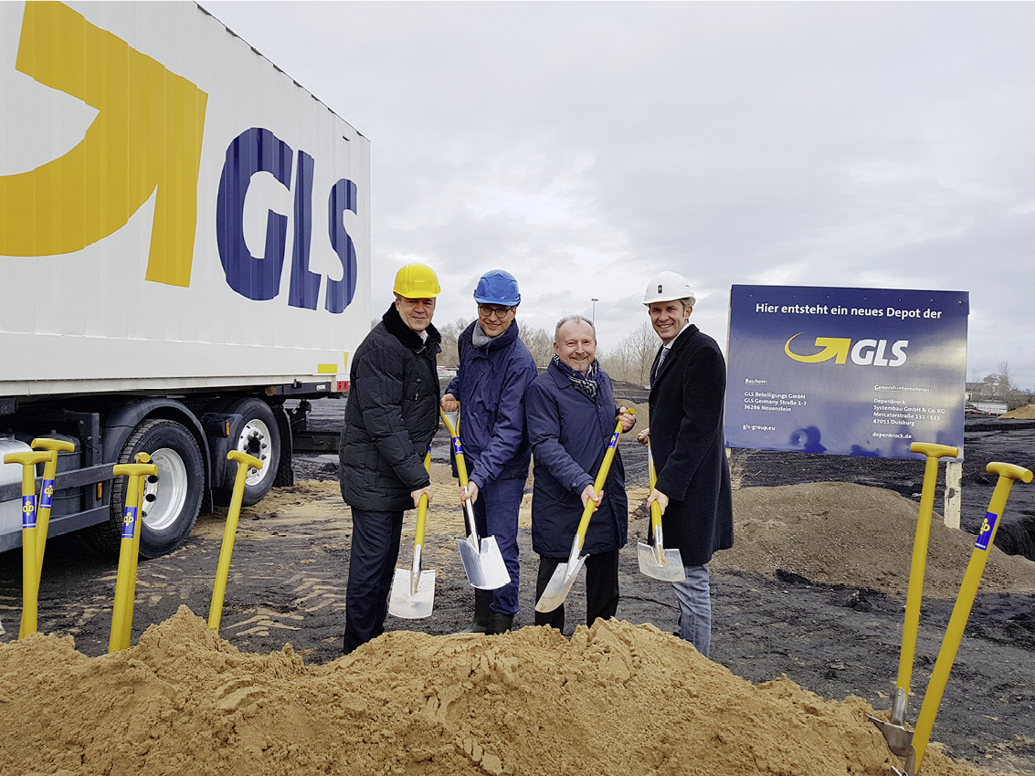 GLS Germany GLS Spatenstich Mannheim RGB