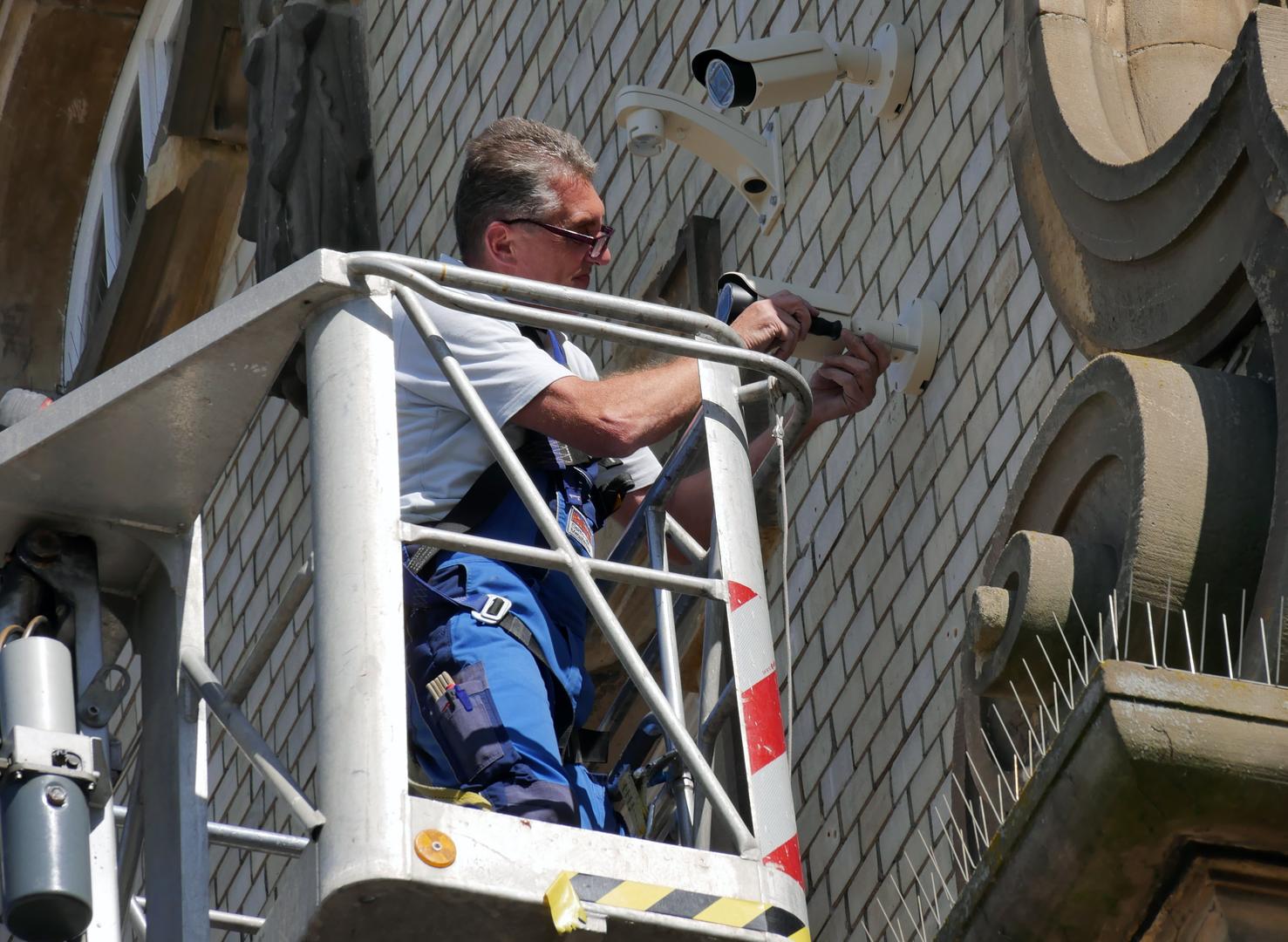 Stadt Mannheim Installation Videokameras Alte Feuerwache 2