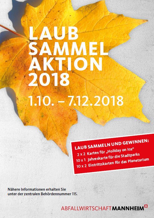Stadt Mannheim Laubsammelaktion
