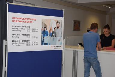 Stadt Mannheim Wahlbuero