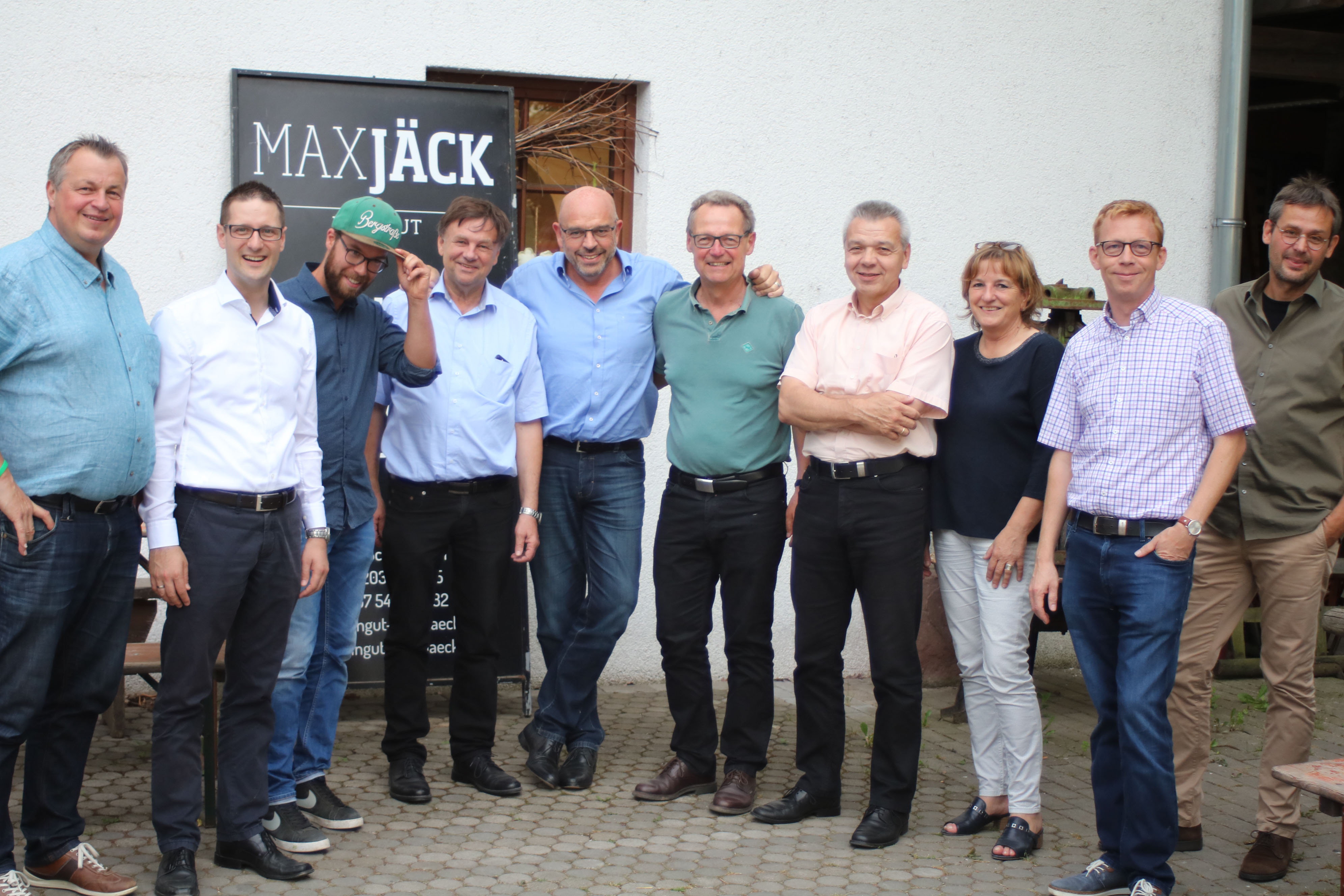 Stadt Weinheim Bürgermeister bei Jäck