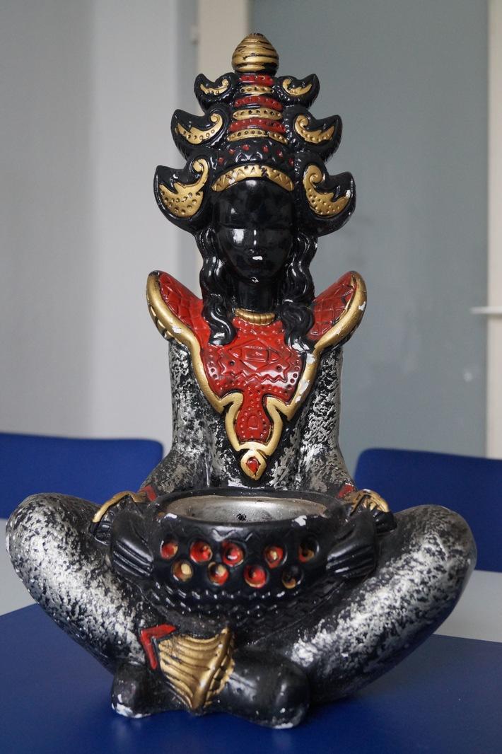 K1024 pol ma heidelberg buddha figur auf sitzbank gefunden besitzer bzw zeugen gesucht