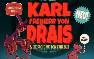 Stadt Mannheim Karl Drais Comic 1