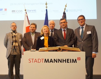 Stadt Mannheim Salon Diplomatique Polnischer Botschafter