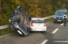 polizeipraesidium mannheim pol ma sandhausen zwei verletzte bei spektakulaerem verkehrsunfall zeugen