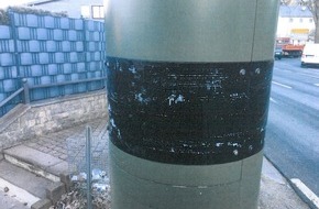 polizeipraesidium suedhessen pol da hoechst im odenwald muemling grumbach blitz saeulen beschaedigt