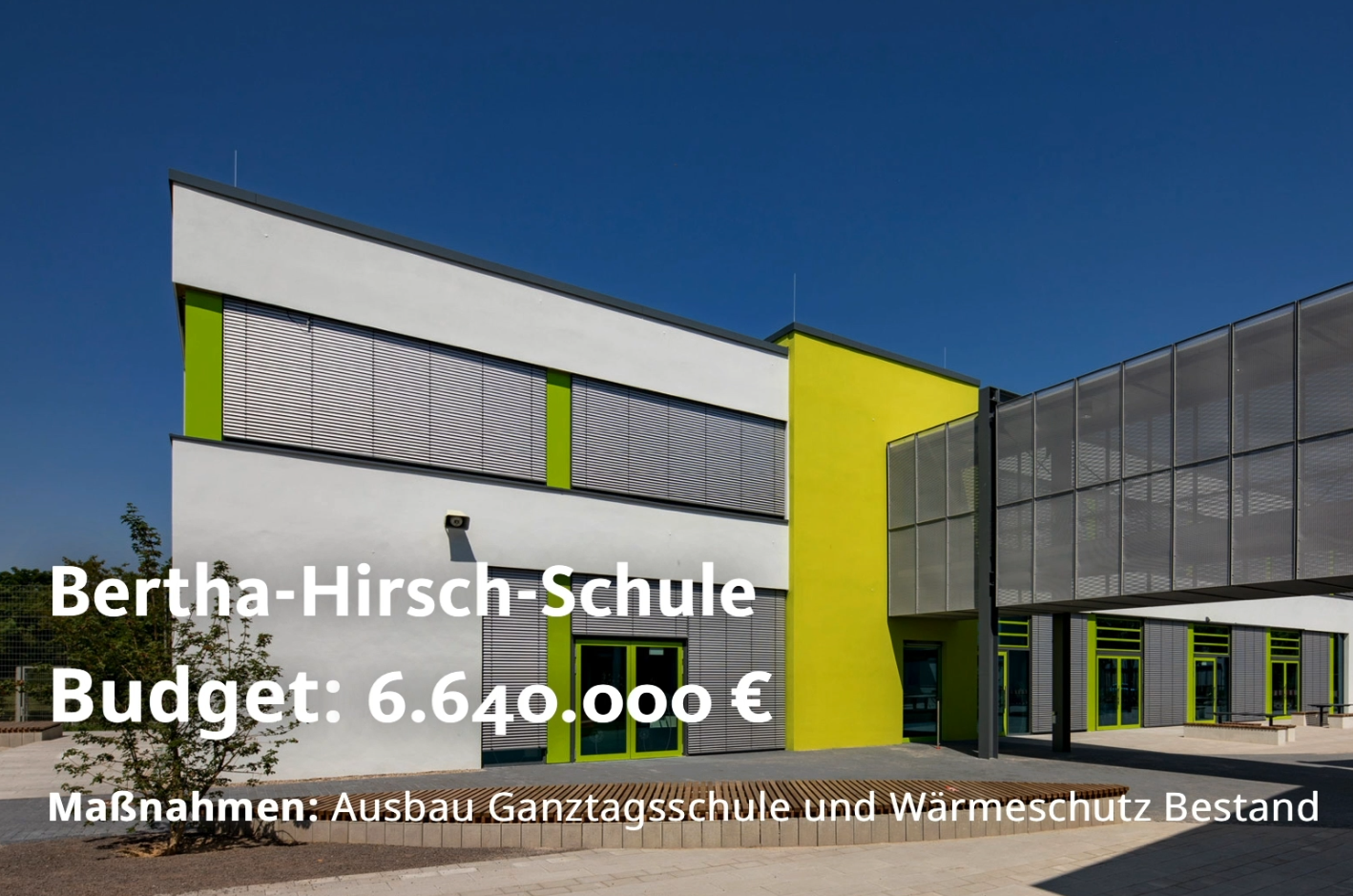 Stadt Mannheim schulbau foto