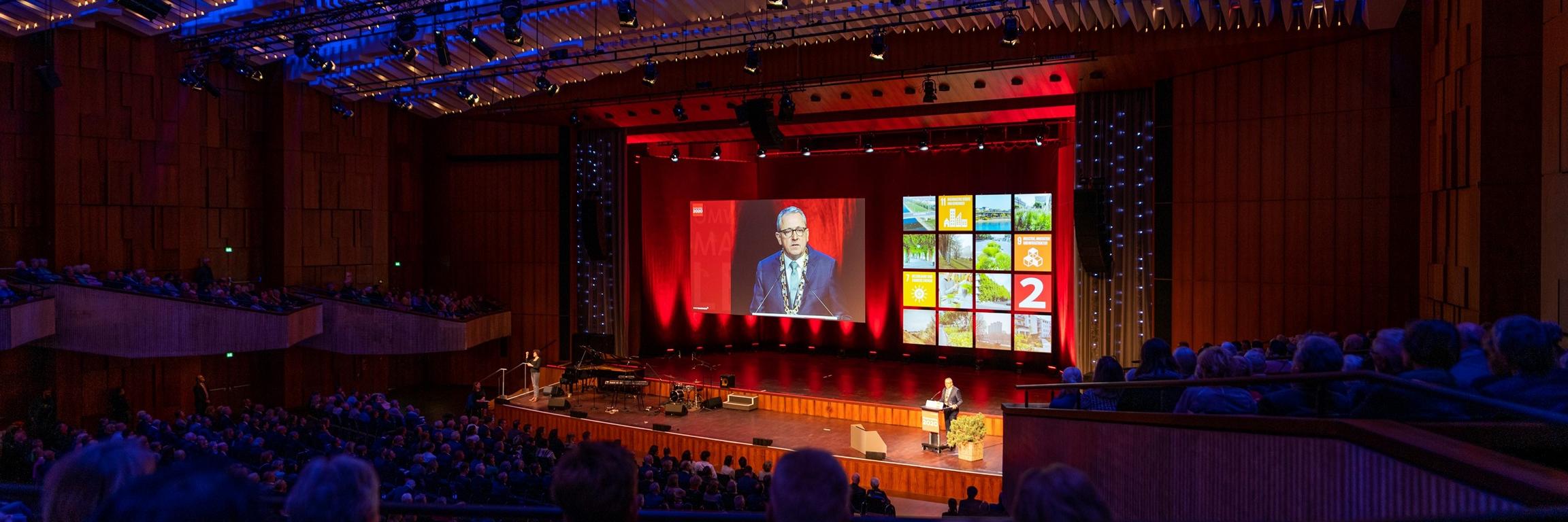 Stadt Mannheim Andreas Henn Neujahrsrede OB Dr. Peter Kurz 0
