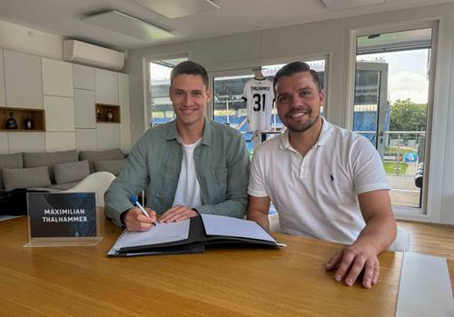 (Foto: SVW) Maximilian Thalhammer, links, mit Anthony Loviso Thalhammer