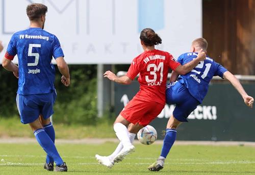 (Foto: Ed. Nohe) Trotz guter Leistung gab es für den VfR nichts Zählbares beim FVR VfR Ravens