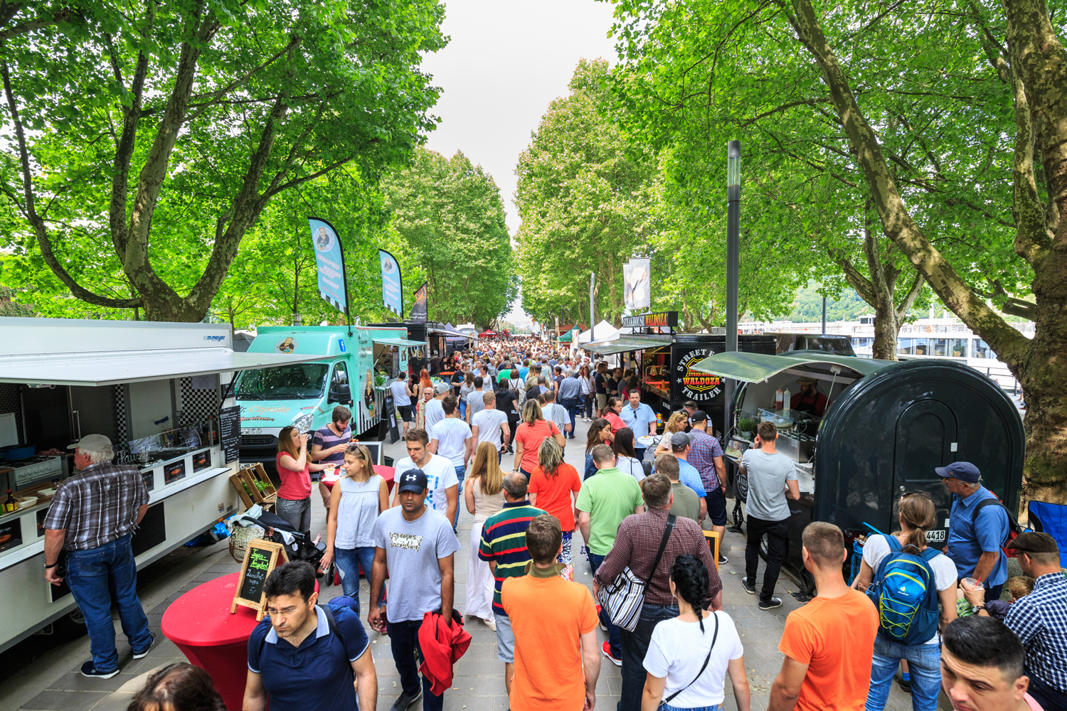 Stadt Weinheim street food
