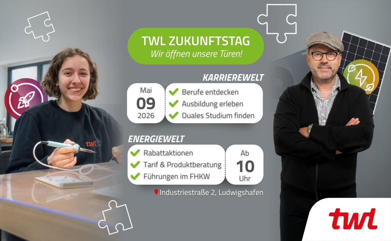 Alle Infos zum Zukunftstag von TWL