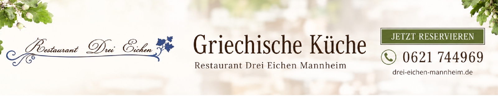 Restaurant Drei Eichen Mannheim
