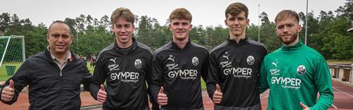 (Foto: SVS) v.l.n.r.; Mikayil Kabaca, Felix Jung, Benjamin Franz, Vincent Schwab, Paul Köhnlein csm 2021 06 22 Local Player b8c9200d2c Copy