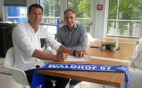 (Foto: SVW) Patrick Glöckner, links, mit Jochen Kientz glöckner kientz Copy