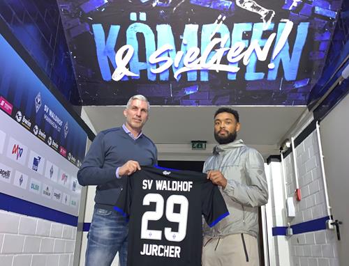 (Foto: SVW) Gillian Jurcher, rechts, mit Jochen Kientz kientz jurcher 1 Copy