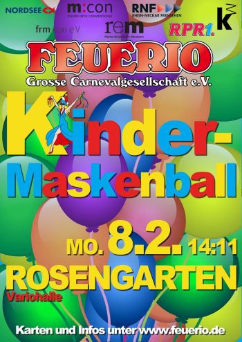 K1024 Layout Plakat Kindermaskenball 2016