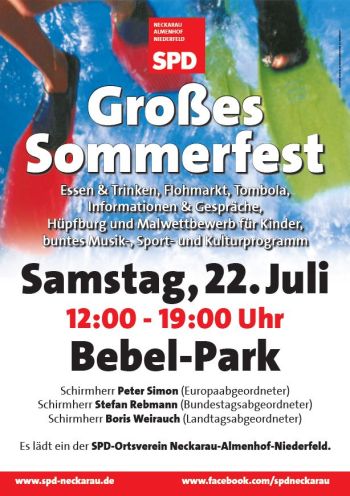 2017 Plakat Sommerfest