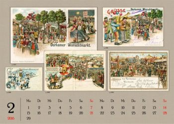 K1024 Jahreskalender Wurstmarkt